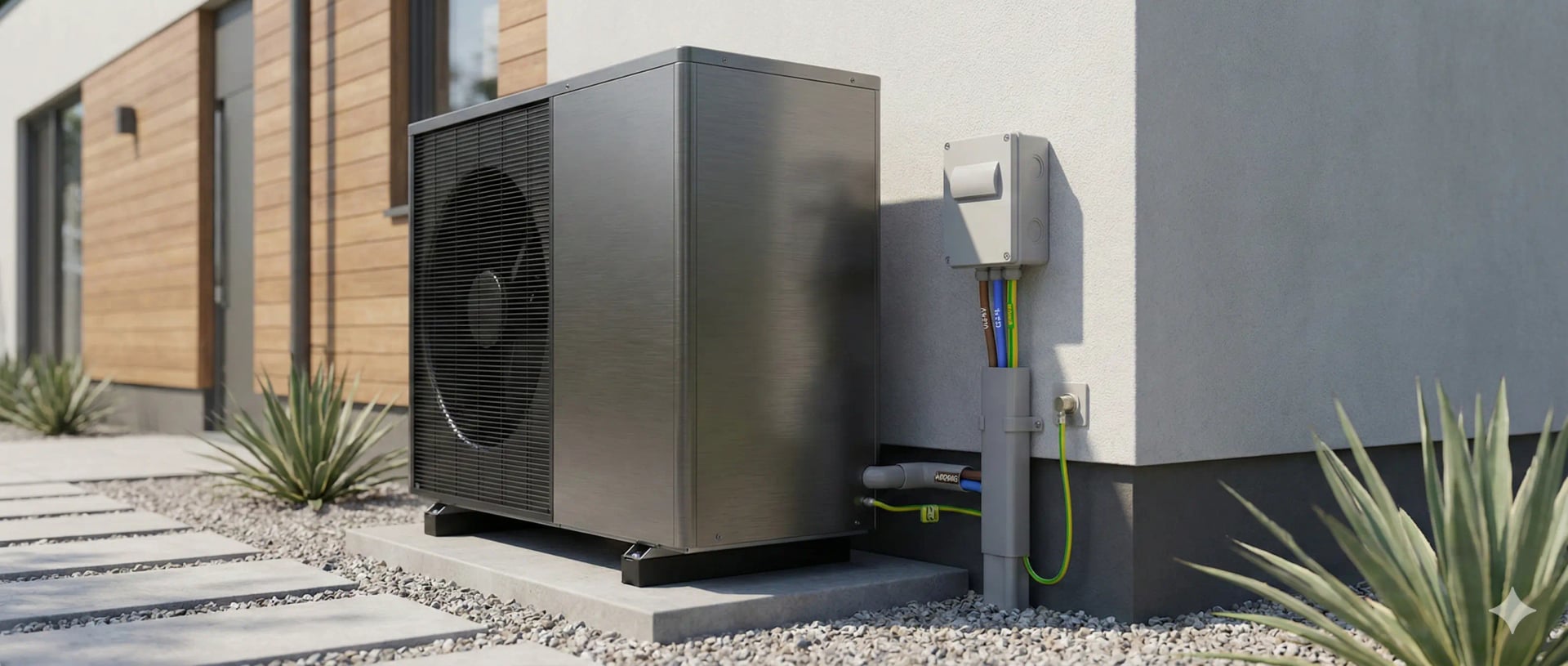 Heat Pump - Electrical Installation Step by Step | Cable, MCB, Diagram